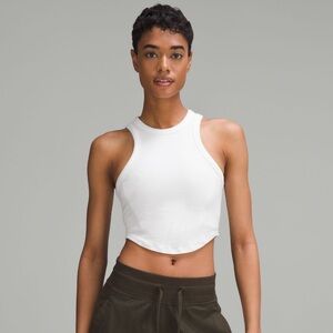 LULULEMON - WOMEN’S HOLD TIGHT CROPPED TANK TOP - FLUSH PINK - SIZE 2